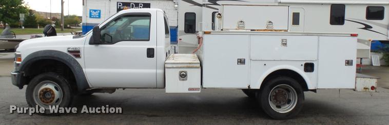 image for item N9494 2008 Ford F450 Super Duty XL utility truck