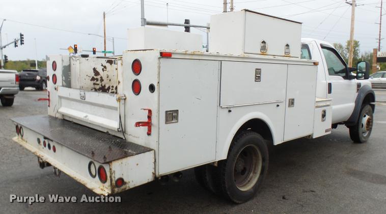 image for item N9494 2008 Ford F450 Super Duty XL utility truck