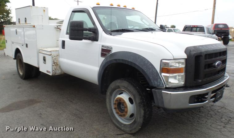 image for item N9494 2008 Ford F450 Super Duty XL utility truck