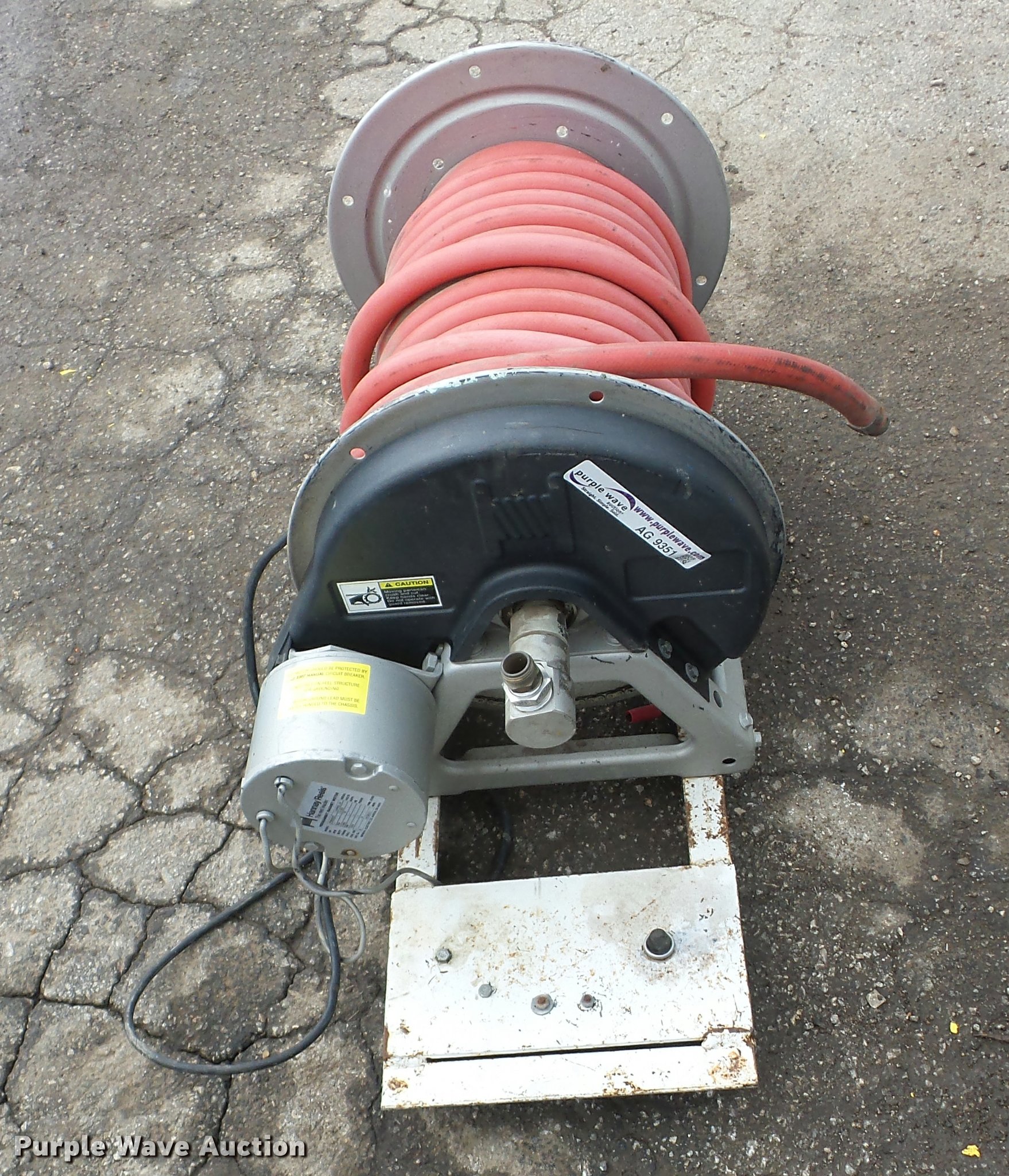 Hannay P56AN227 hose reel in Iola, KS Item AG9351 sold Purple Wave