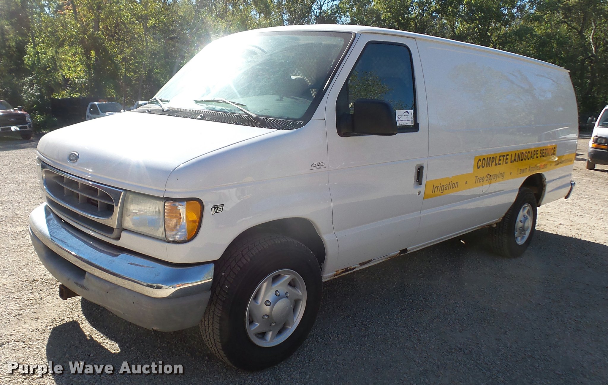 2002 ford e 350 super duty extended passenger van