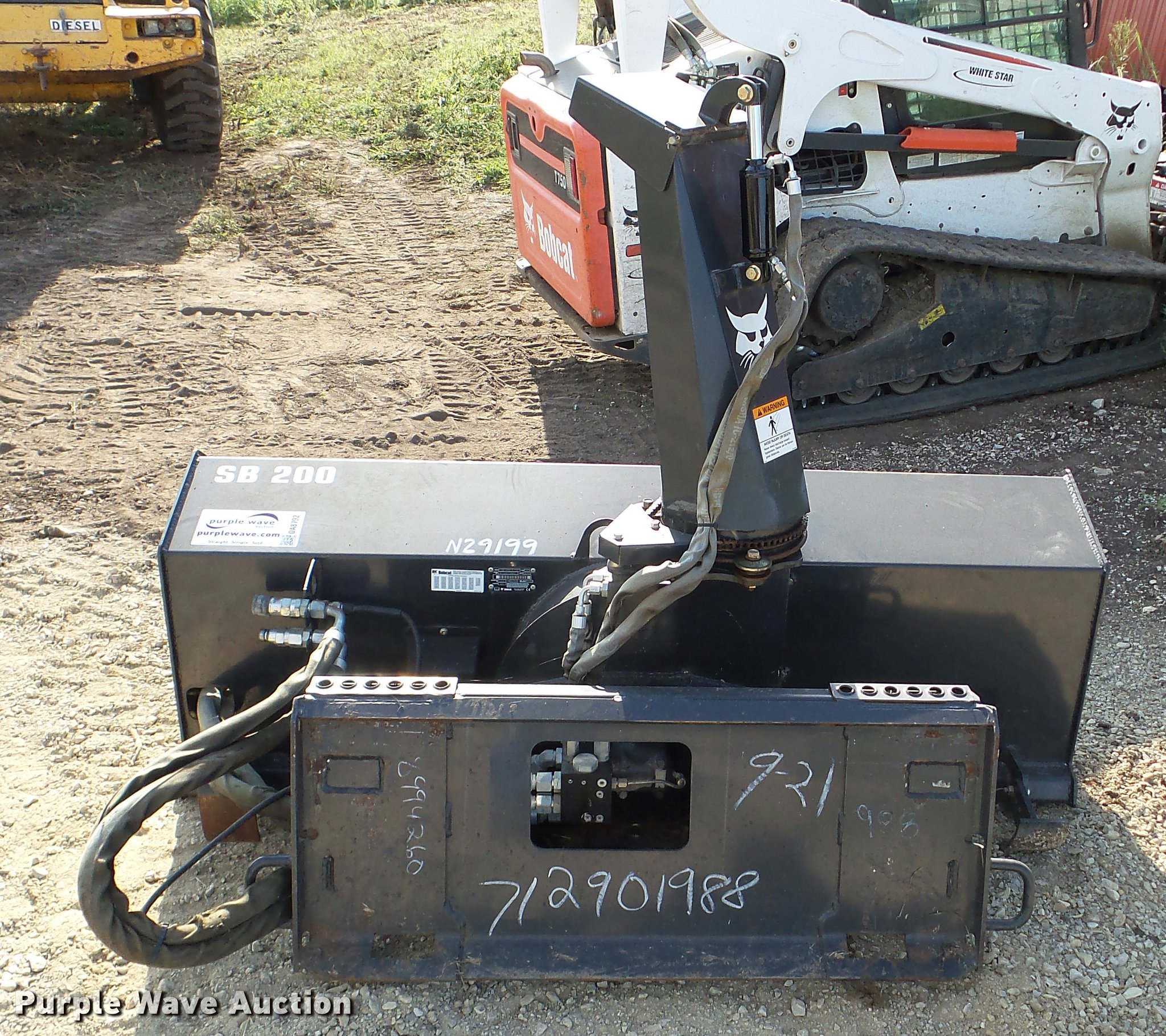 2007 Bobcat SB200 snow blower in Junction City, KS | Item DA8792 sold