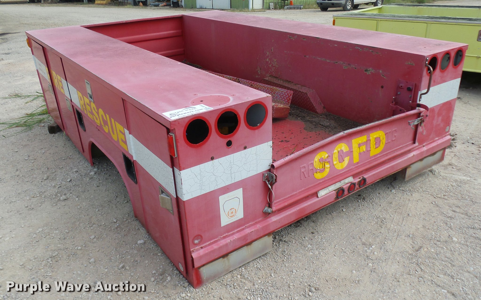 RawsonKoenig utility bed in Eureka, KS Item K3040 sold Purple Wave