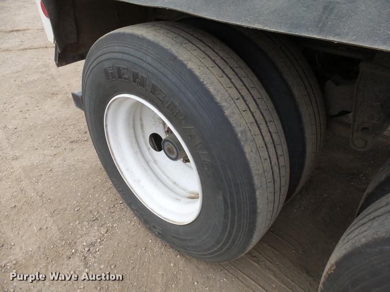 image for item AL9098 2002 shop built end dump trailer