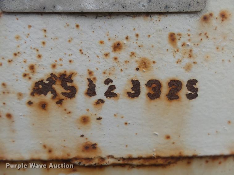 image for item AL9098 2002 shop built end dump trailer