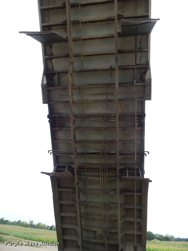 image for item AL9098 2002 shop built end dump trailer