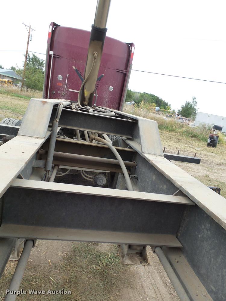 image for item AL9098 2002 shop built end dump trailer