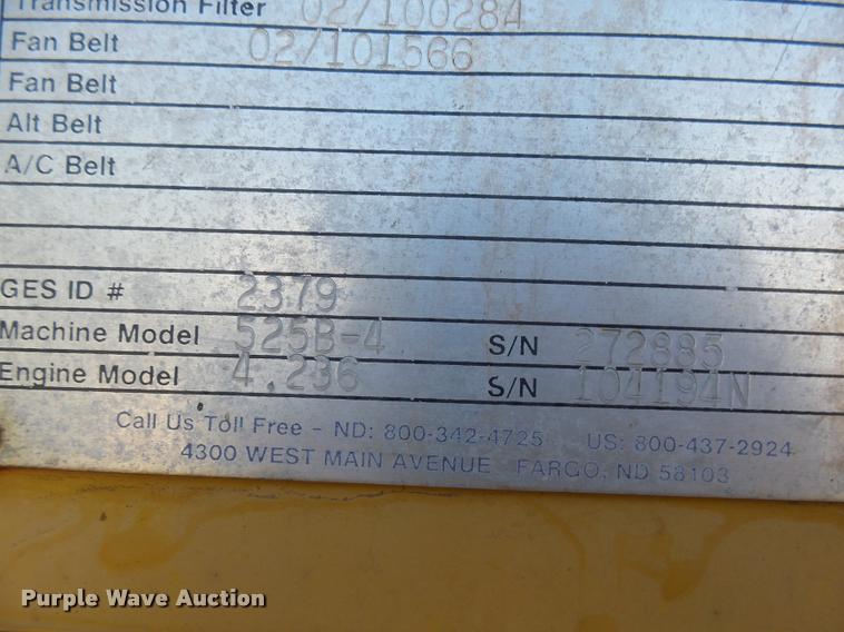 image for item AL9107 JCB 525B telehandler