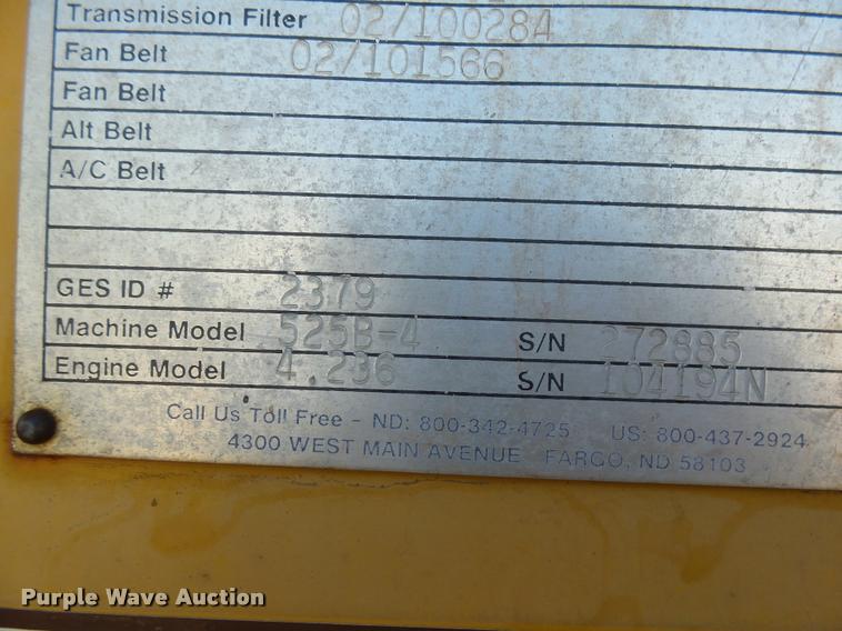 image for item AL9107 JCB 525B telehandler