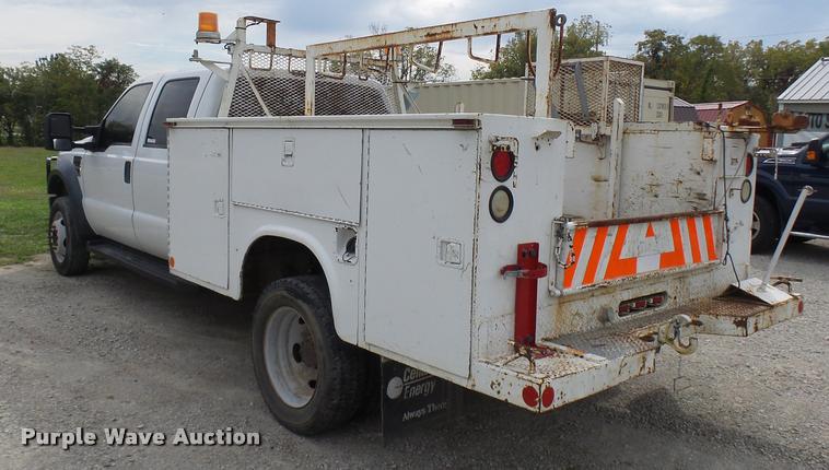image for item AV9847 2008 Ford F550 Super Duty XL Crew Cab service truck