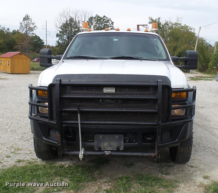 image for item AV9847 2008 Ford F550 Super Duty XL Crew Cab service truck
