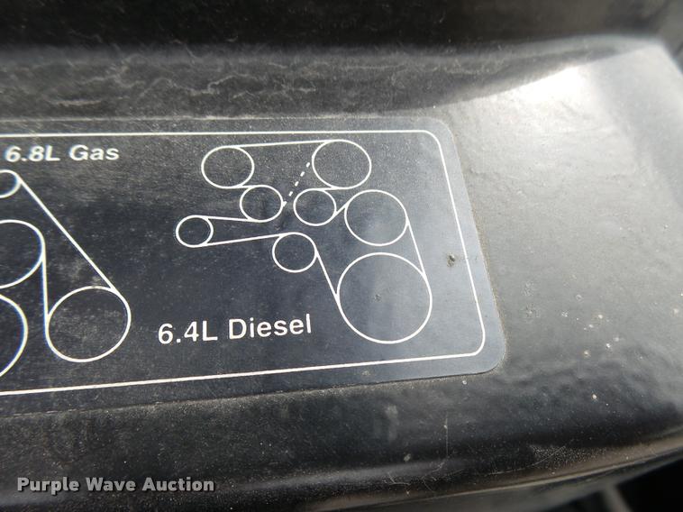 image for item AV9848 2008 Ford F550 Super Duty XL Crew Cab flatbed truck