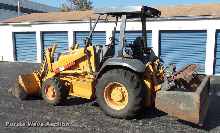 image for item BS9755 2004 Case 570 MXT landscape tractor