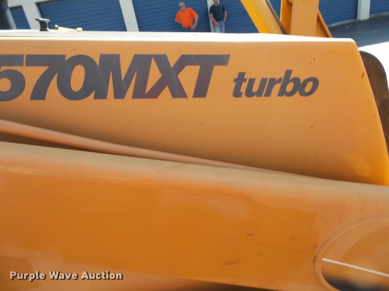 image for item BS9755 2004 Case 570 MXT landscape tractor