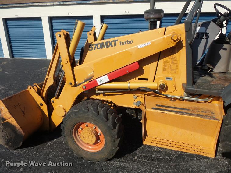image for item BS9755 2004 Case 570 MXT landscape tractor