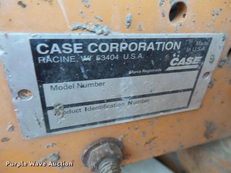 image for item BS9766 Case 1840 skid steer