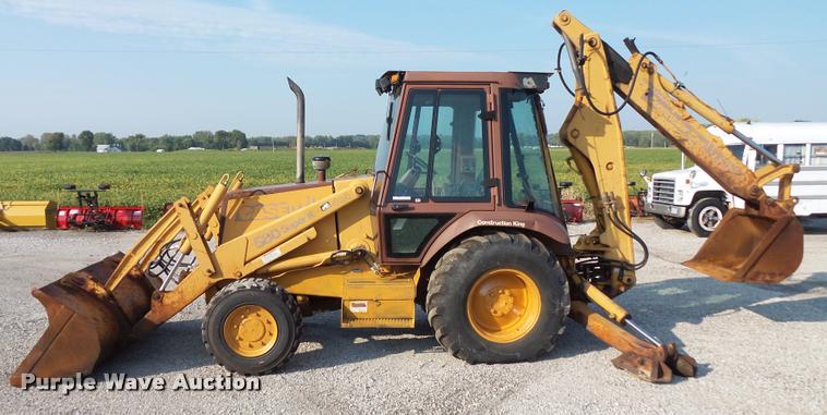 image for item BS9770 1991 Case 580 Super K backhoe