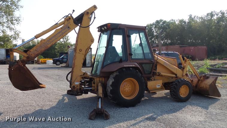 image for item BS9770 1991 Case 580 Super K backhoe