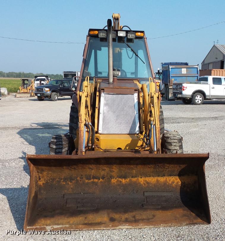 image for item BS9770 1991 Case 580 Super K backhoe