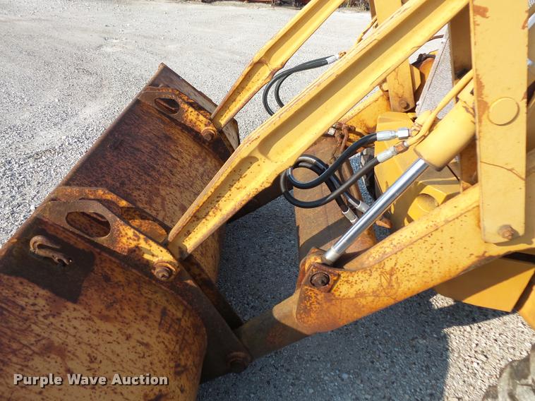 image for item BS9770 1991 Case 580 Super K backhoe