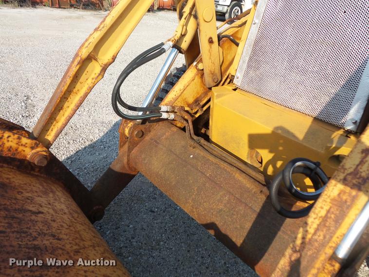 image for item BS9770 1991 Case 580 Super K backhoe