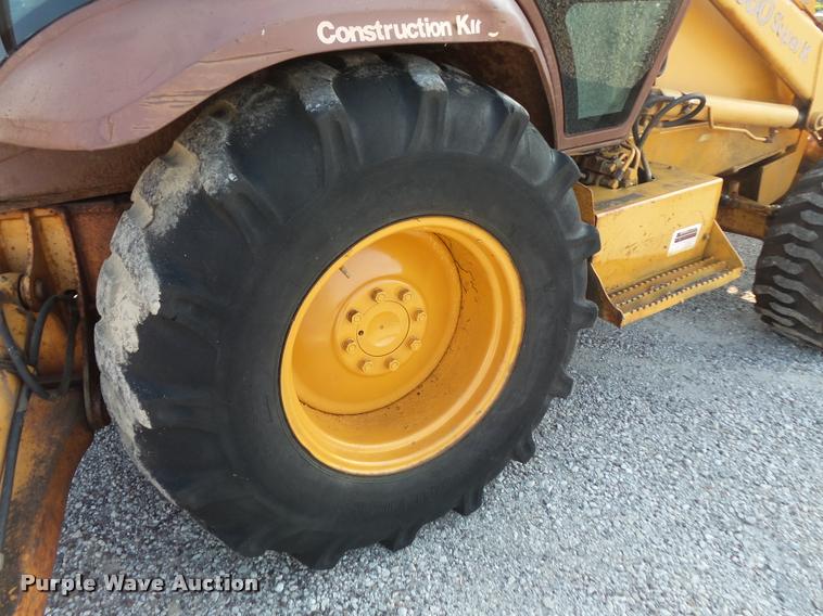 image for item BS9770 1991 Case 580 Super K backhoe