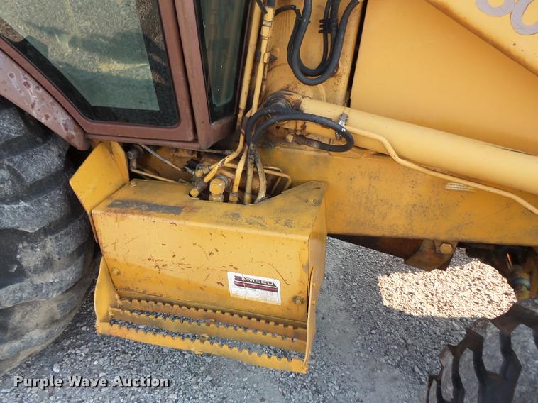 image for item BS9770 1991 Case 580 Super K backhoe