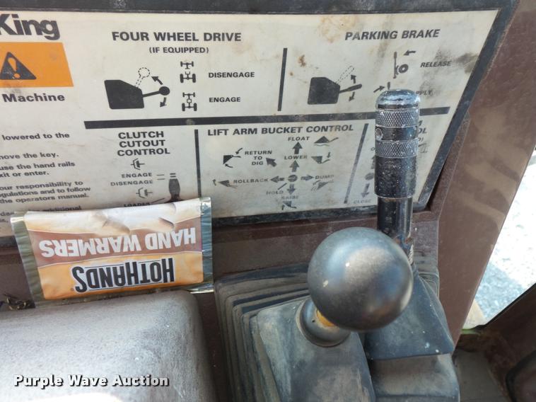 image for item BS9770 1991 Case 580 Super K backhoe