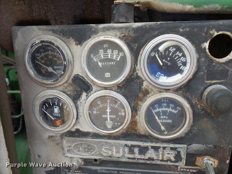 image for item BS9773 Sullair air compressor