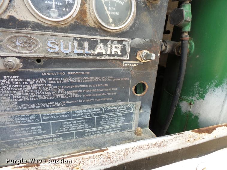image for item BS9773 Sullair air compressor
