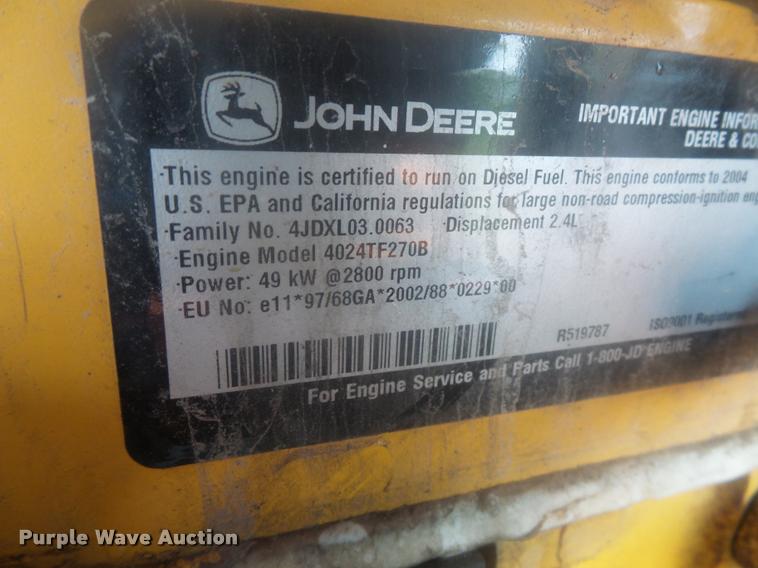 image for item BS9776 2004 Sullivan Palatek D185Q11JDB air compressor
