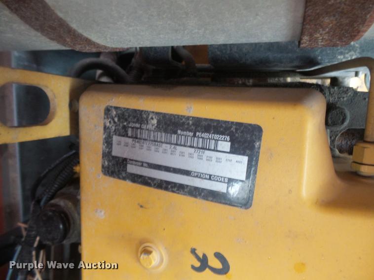 image for item BS9776 2004 Sullivan Palatek D185Q11JDB air compressor