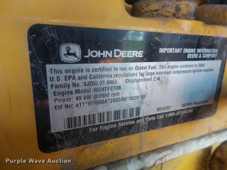 image for item BS9776 2004 Sullivan Palatek D185Q11JDB air compressor