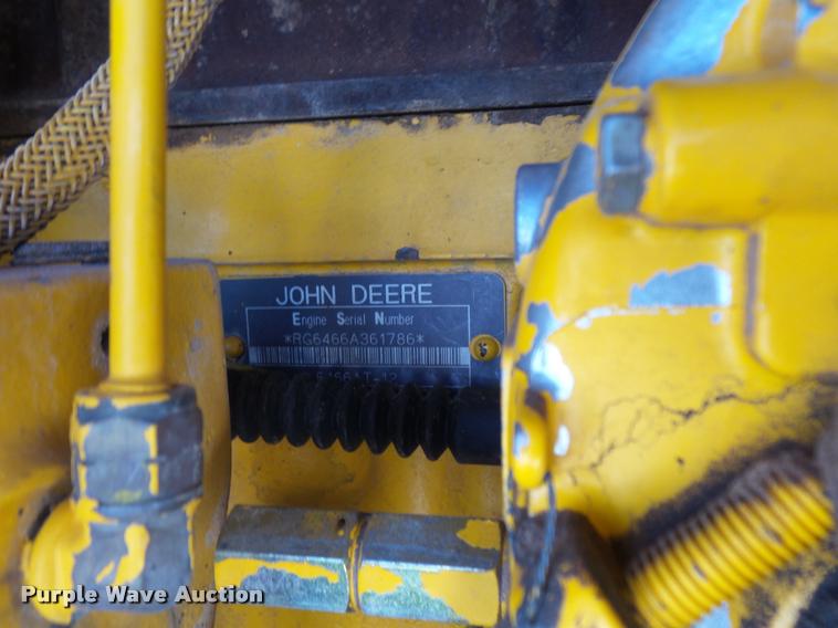 image for item BU9752 1992 John Deere 770BH motor grader