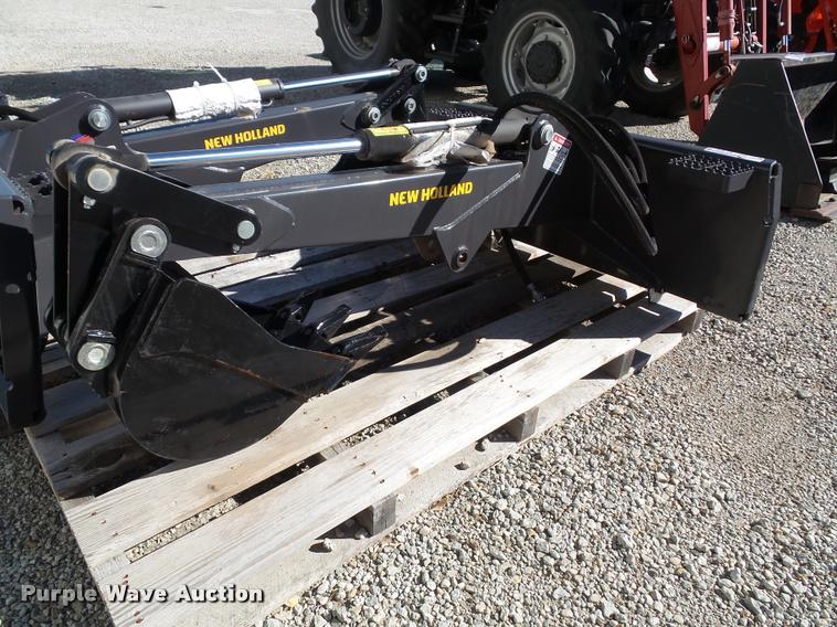image for item BV9343 2014 New Holland skid steer backhoe attachment