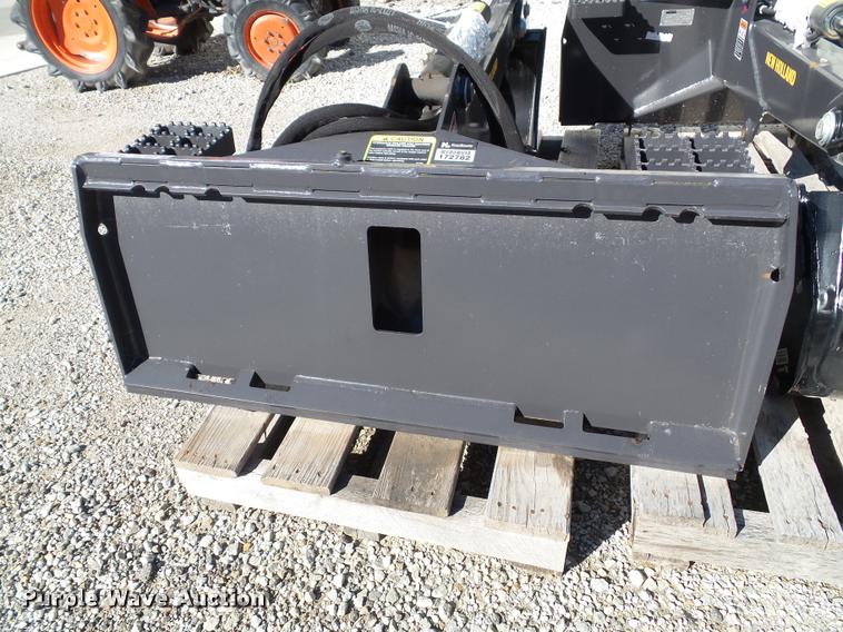image for item BV9343 2014 New Holland skid steer backhoe attachment