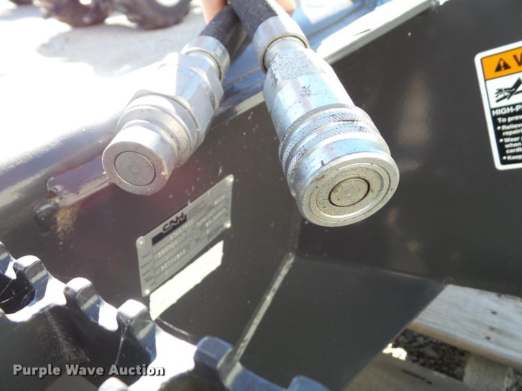 image for item BV9343 2014 New Holland skid steer backhoe attachment