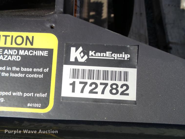 image for item BV9343 2014 New Holland skid steer backhoe attachment