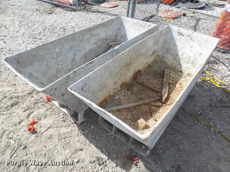 image for item BX9238 (2) mortar tubs