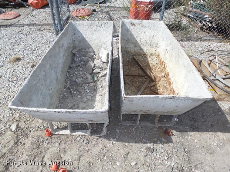 image for item BX9238 (2) mortar tubs