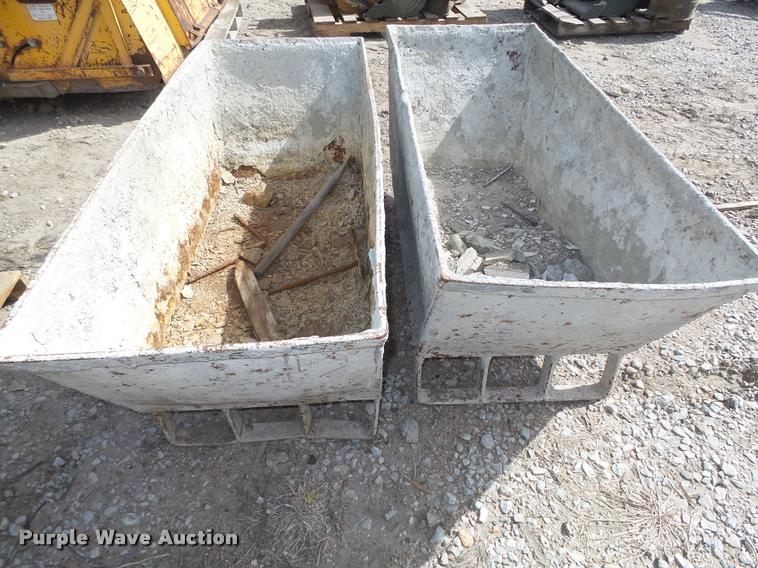 image for item BX9238 (2) mortar tubs