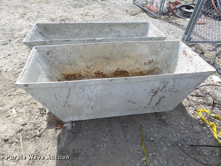 image for item BX9238 (2) mortar tubs