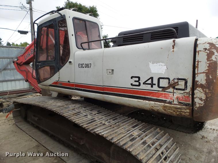 image for item BZ9860 2000 Link Belt 3400 Quantum excavator