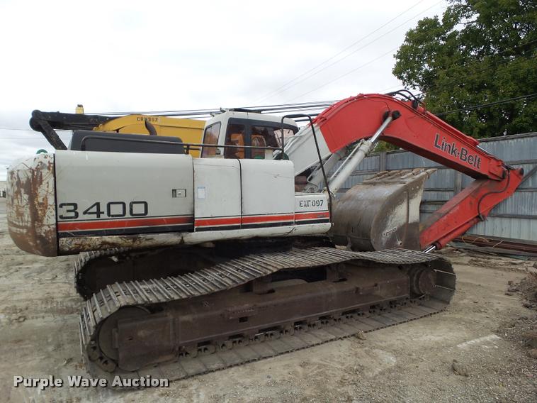 image for item BZ9860 2000 Link Belt 3400 Quantum excavator