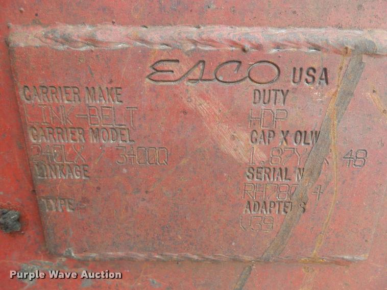 image for item BZ9860 2000 Link Belt 3400 Quantum excavator