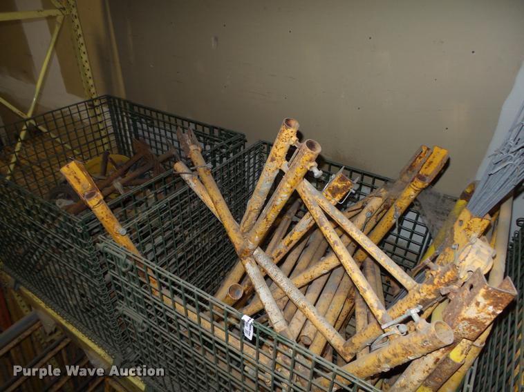 image for item CA9255 (3) bins of scaffolding accessories