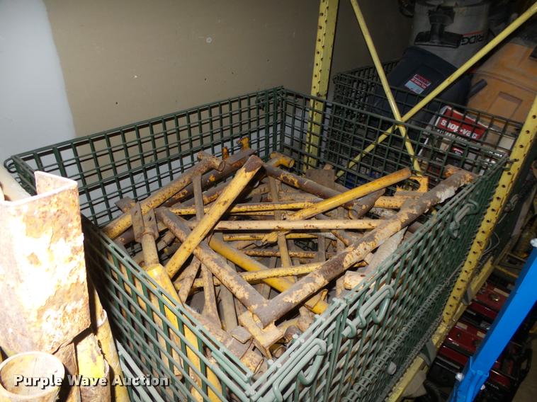 image for item CA9255 (3) bins of scaffolding accessories