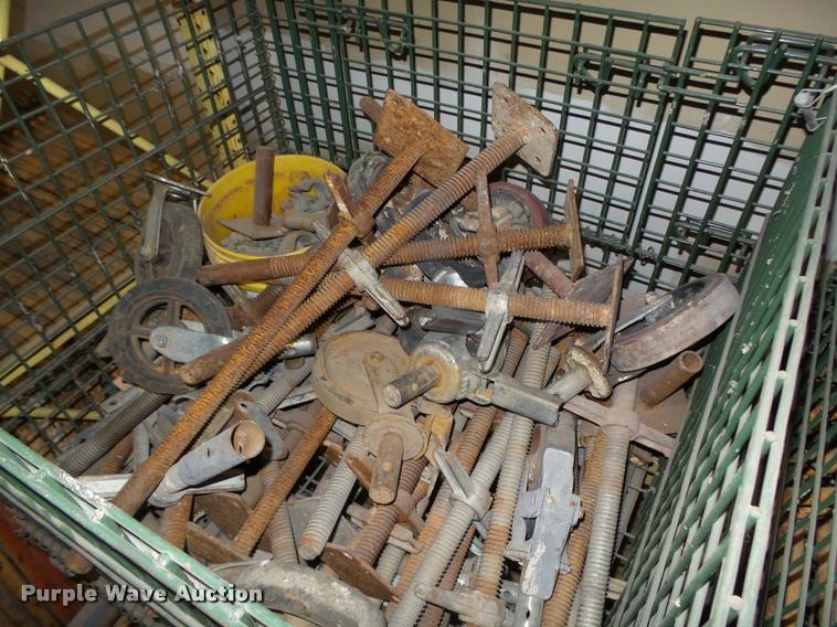 image for item CA9255 (3) bins of scaffolding accessories