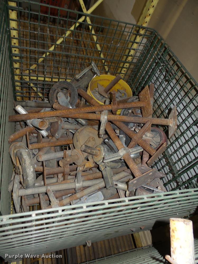image for item CA9255 (3) bins of scaffolding accessories