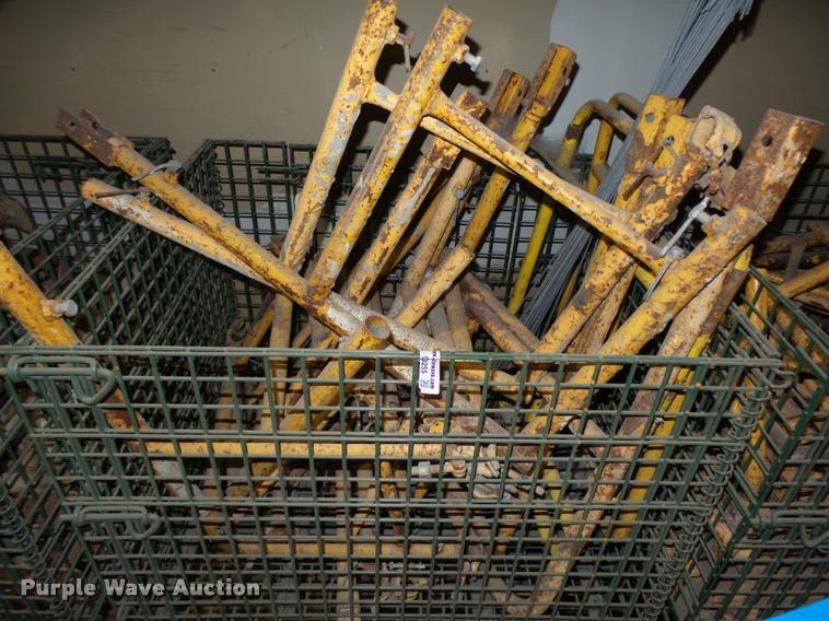 image for item CA9255 (3) bins of scaffolding accessories